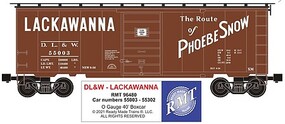 Ready-Made O Boxcar Lackawanna