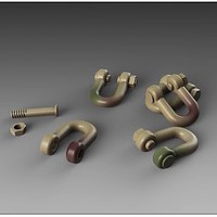 Royal-Model 1/35 Tiger II Tank Tow Hooks (5) (White Metal) Royal-Model 1/35 Tiger II Tank Tow Hooks (5) (White Metal)
