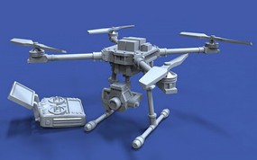 Royal-Model Drones (Resin) Plastic Model Diorama Kit 1/35 Scale #925