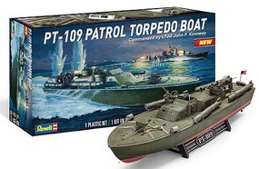 Revell-Monogram PT109 Patrol Torpedo Boat Plastic Model Military Ship Kit 1/72 Scale #319