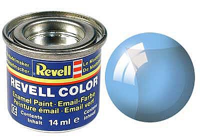 Revell-Monogram BLUE CLEAR Hobby and Model Enamel Paint #32752