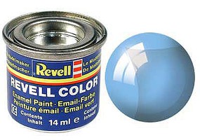 Revell-Monogram BLUE CLEAR Hobby and Model Enamel Paint #32752