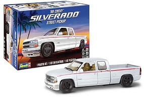 Revell-Monogram 1999 Chevy Silverado Street Pickup Truck Plastic Model Truck Kit 1/24 Scale #4538