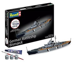 Revell-Monogram Starter Kit Bismarck Skill 4