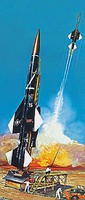 Revell-Monogram Bomarc Missile Plastic Model Military Vehicle Kit 1/56 Scale #85-1806