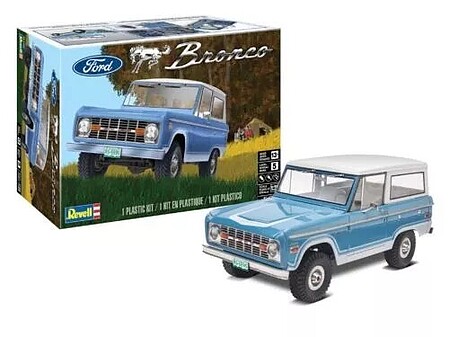 Revell-Monogram Ford Bronco Plastic Model Truck Kit 1/25 Scale #85-4320