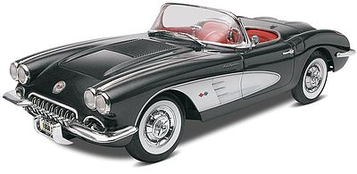 Revell-Monogram 1958 Corvette Roadster Plastic Model Car Kit 1/25 Scale #85-4325