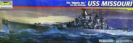 Revell-Monogram USS Missouri Battleship Plastic Model Military Ship Kit 1/535 Scale #850301