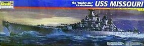 USS Missouri Battleship Plastic Model Military Ship Kit 1/535 Scale #850301