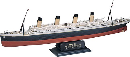 Revell-Monogram RMS Titanic Ocean Liner Plastic Model Commercial Ship Kit 1/570 Scale #850445