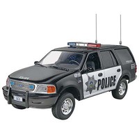 Ford Expedition Police SSV Snap Tite Plastic Model Truck Kit 1/25 Scale #851228