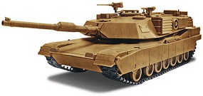 Revell-Monogram Abrams M1A1 Tank Snap Tite Plastic Model Vehicle Kit 1/35 Scale #851230