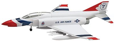 Revell-Monogram F-4 Phantom Thunderbirds Snap Tite Plastic Model Aircraft Kit 1/100 Scale #851376