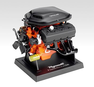 Revell-Monogram Plymouth 426 Hemi Cuda Plastic Model Engine Kit 1/6 Scale #851442
