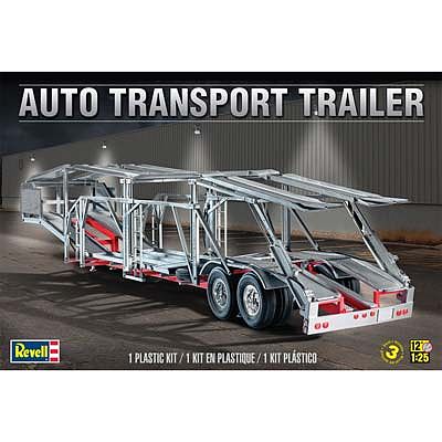Revell-Monogram Auto Transport Trailer Plastic Model Trailer Kit 1/25 Scale #851509