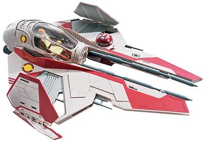 Revell-Monogram Star Wars Obi-Wans Jedi Starfighter Snap Tite Plastic Model Spacecraft Kit #851851