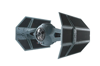 Revell-Monogram Star Wars Darth Vaders Tie Fighter Snap Tite Plastic Model Spacecraft Kit #851857