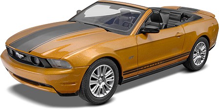 Revell-Monogram 2010 Mustang Convertible Snap Tite Plastic Model Vehicle Kit 1/25 Scale #851963