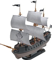 Revell-Monogram Pirate Ship Black Diamond Snap Tite Plastic Model Ship Kit 1/350 Scale #851971 Revell-Monogram Pirate Ship Black Diamond Snap Tite Plastic Model Ship Kit 1/350 Scale #851971