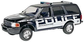 Revell-Monogram 1997 Ford Police Expedition Snap Tite Plastic Model Vehicle Kit 1/25 Scale #851972