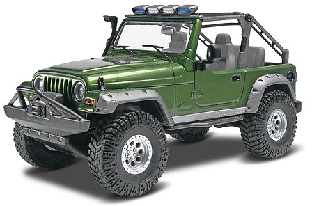 Revell-Monogram 2003 Jeep Rubicon Plastic Model Car Kit 1/25 Scale #854053