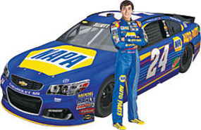 #24 Chase Elliot NAPA Auto Parts Chevy SS Plastic Model Car Kit 1/24 Scale #854222