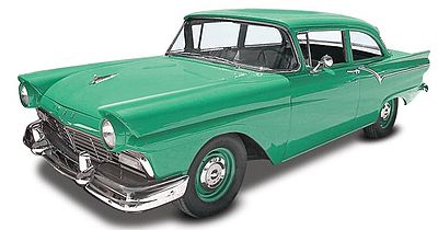 Revell-Monogram 1957 Ford Custom 2n 1 Plastic Model Car Kit 1/25 Scale #854283