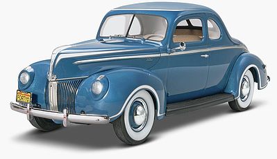 Revell-Monogram 1940 Ford Standard Coupe Plastic Model Car Kit 1/25 Scale #4371