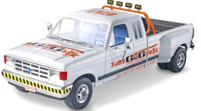 toy ford f350 dually truck