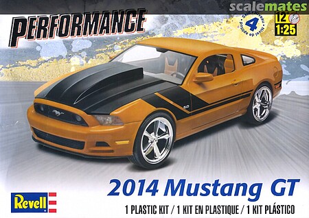 Revell Monogram Mustang GT Plastic Model Car Kit  Scale #