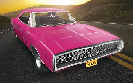 Revell-Monogram 1970 Dodge Charger R/T Plastic Model Car Kit 1/25 Scale #854381