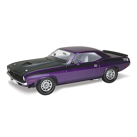 1970 Plymouth Cuda 1/25 Scale Purple Diecast NIBFirst GearCollectorNew 