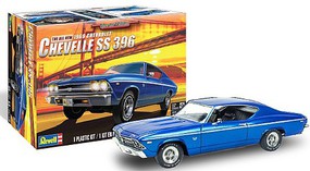 69 Chevy Chevelle SS 396 Plastic Model Car Kit 1/25 Scale #854492