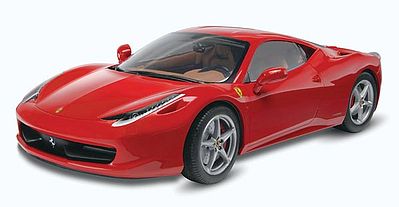 Revell-Monogram Ferrari 458 Italia Plastic Model Car Kit 1/24 Scale #854912