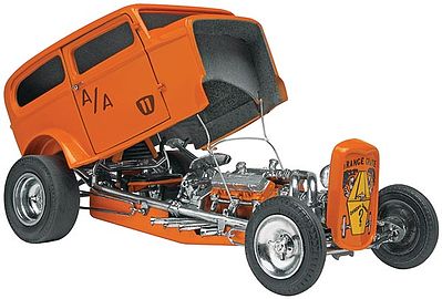 Revell-Monogram 1932 Orange Crate Ford Sedan Plastic Model Car Kit 1/25 Scale #854939