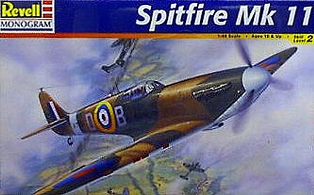 Revell-Monogram Spitfire Mk-II Plastic Model Airplane Kit 1/48 Scale #855239