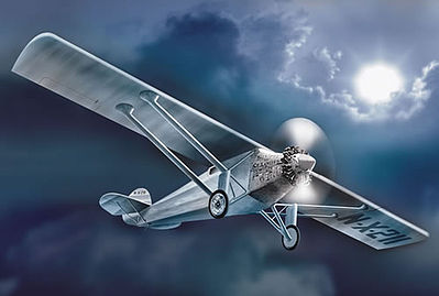 Revell-Monogram Spirit of St. Louis Plastic Model Airplane Kit 1/48 Scale #855244