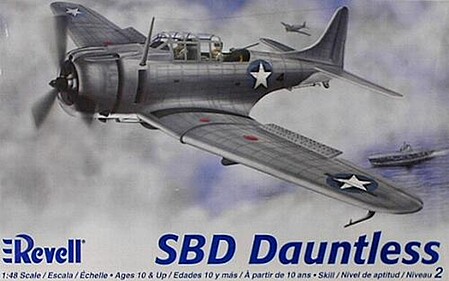 Revell-Monogram Dauntless Plastic Model Airplane Kit 1/48 Scale #855249