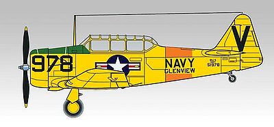 Revell-Monogram AT-6/SNJ Texan Plastic Model Airplane Kit 1/48 Scale #855251