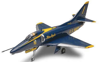 Revell-Monogram A-4 Skyhawk Blue Angels Plastic Model Airplane Kit 1/48 Scale #855310