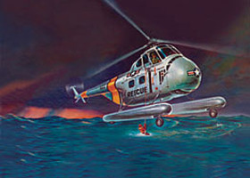 H-19 Rescue Helicopter Plastic Model Helicopter Kit 1/48 Scale #855331