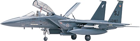Revell-Monogram F15E Strike Eagle Aircraft Plastic Model Airplane Kit 1/48 Scale #855511