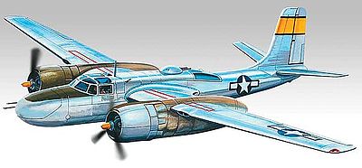 Revell-Monogram 1/48 A26B Invader Aircraft