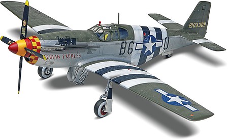 Tamiya P-51B Mustang Fighter Aircraft Plastic Model Airplane Kit 1/48 Scale  #61042