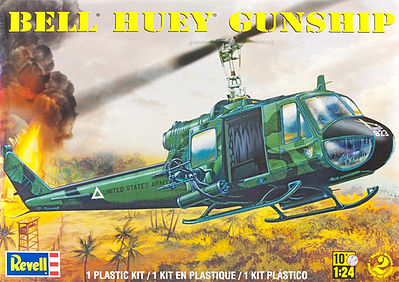 1/24 Bell Huey Gunship