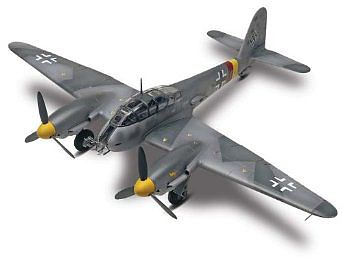 Revell-Monogram Messerschmitt Me 410B-6/R-2 Plastic Model Airplane Kit 1/48 Scale #855990