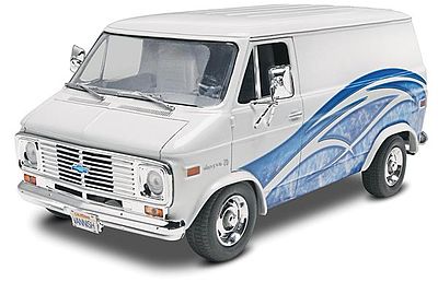 Revell-Monogram 1977 Chevy Van Plastic Model Truck Kit 1/24 Scale #857221