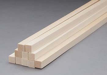 Basswood 1/2x1/2x24 (10)