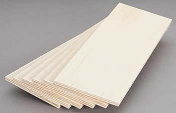 Birch Plywood 6mm 1/4x4x12 (6)