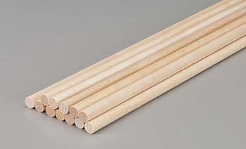 Wood Dowel 1/4x12 (12)